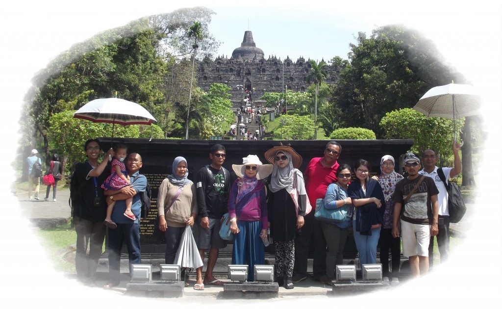 At Borobudur Temple